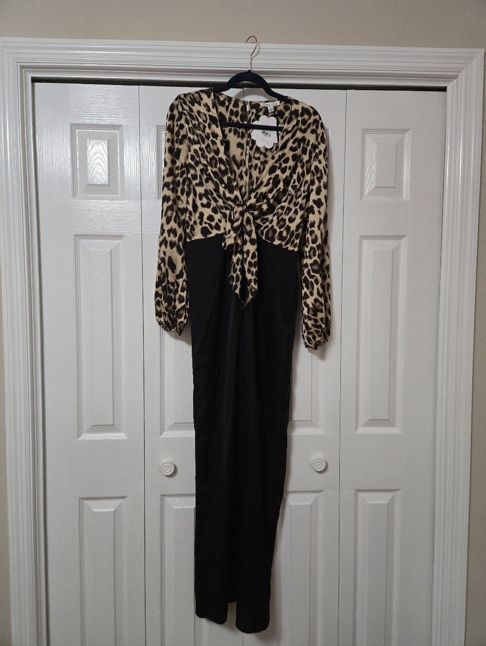 Leopard Print Jumpsuit
